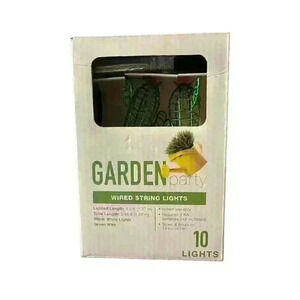 CACTUS Garden Party Wired String Lights Set Home or Party Decoration AutoTime